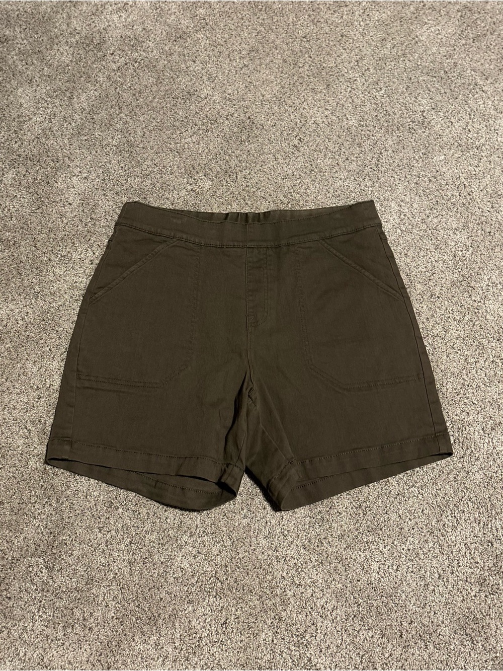 Nautica Olive Utility Pull-On Shorts